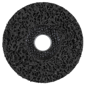 Sealey | 115 x 13mm Black Polycarbide Abrasive Strip Disc 22mm Bore - Display Box of 10 - PTC/CW115DB