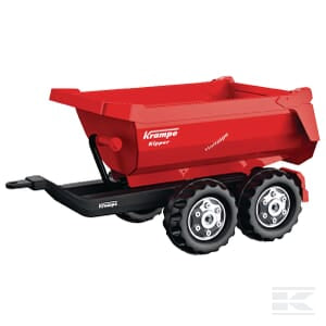 Trailer, Krampe, red, from age 3, rollyHalfpipe by Rolly Toys - R12323