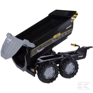 Trailer, Krampe HP20, black/silver - R12326