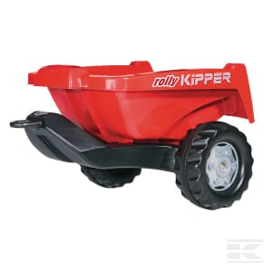 Trailer, red, from age 2.5, rollyKipper II by Rolly Toys - R12881