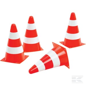 Traffic cones 4 Pieces - R40949