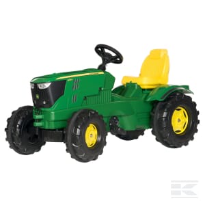 Pedal tractor, John Deere 6210R, from age 3, rollyFarmtrac by Rolly Toys - R60106