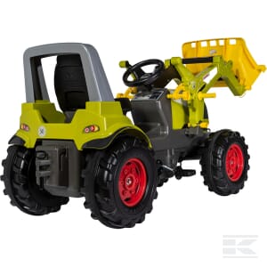 Pedal tractor, Claas Arion 640 with front loader - R730100