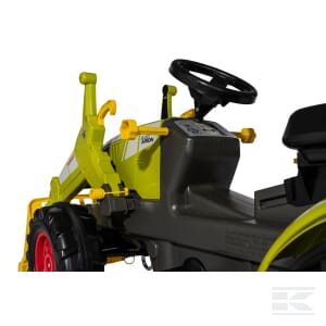 Pedal tractor, Claas Arion 640 with front loader - R730100