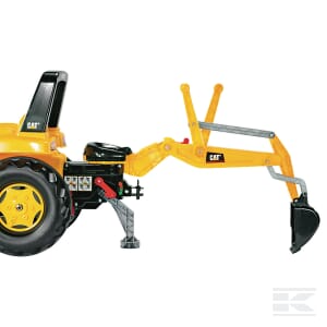 Pedal tractor with front-loader and backhoe, Caterpillar - R81300