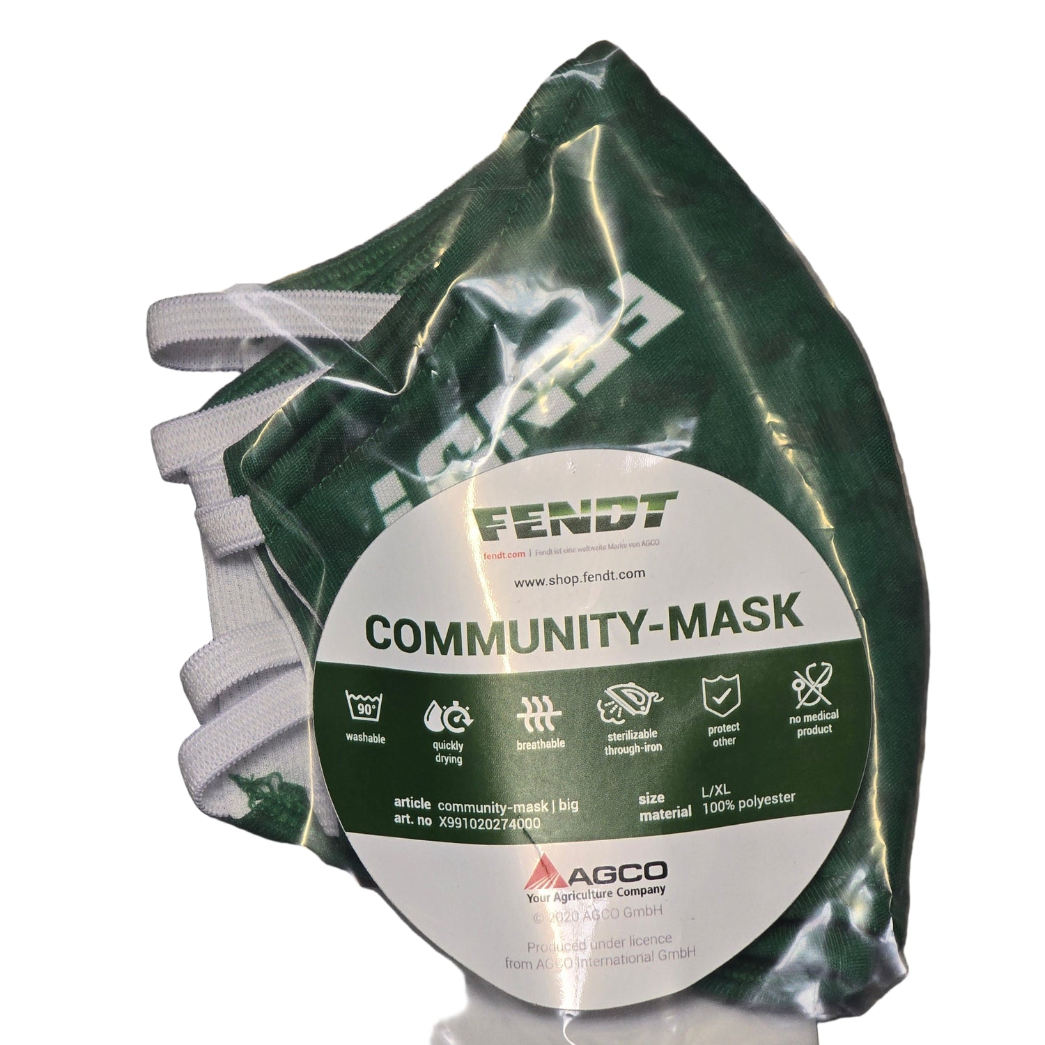 Fendt FD Face Mask Men’s Pack of 2 X991020274000