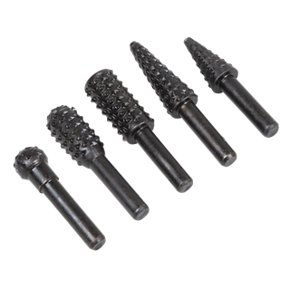 Sealey | Rotary Burr Rasp Drill Bit Set 5pc - RWBS5