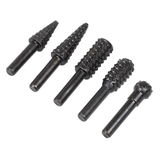 Sealey | Rotary Burr Rasp Drill Bit Set 5pc - RWBS5