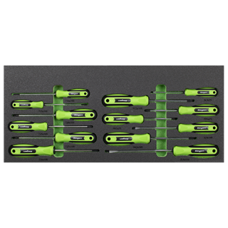 Sealey Top Chest & Rollcab Combination 6 Drawer Tool Kit 247pc S01267
