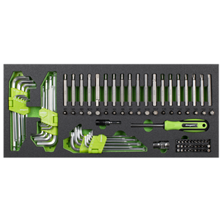 Sealey Top Chest & Rollcab Combination 6 Drawer Tool Kit 247pc S01267
