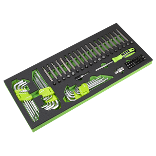 Sealey Top Chest & Rollcab Combination 6 Drawer Tool Kit 247pc S01267