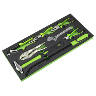 Sealey Top Chest & Rollcab Combination 6 Drawer Tool Kit 247pc S01267