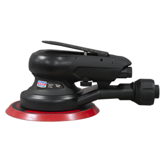 Sealey Air Palm Orbital Sander 6" Ø150mm Dust Free SA803