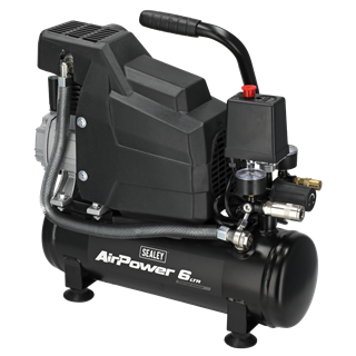 Sealey | 6L Direct Drive Air Compressor 2hp - SAC0620A