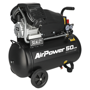 Sealey | 50L V-Twin Direct Drive Air Compressor 3hp - SAC5030VA