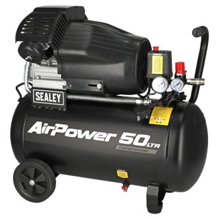 Sealey | 50L V-Twin Direct Drive Air Compressor 3hp - SAC5030VA