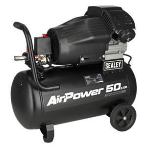 Sealey | 50L V-Twin Direct Drive Air Compressor 3hp - SAC5030VA