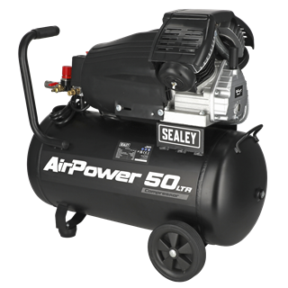 Sealey | 50L V-Twin Direct Drive Air Compressor 3hp - SAC5030VA