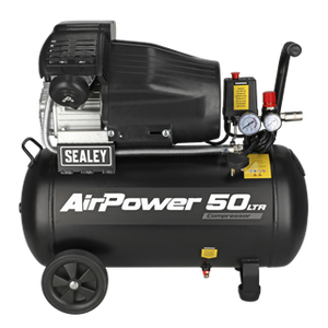 Sealey | 50L V-Twin Direct Drive Air Compressor 3hp - SAC5030VA