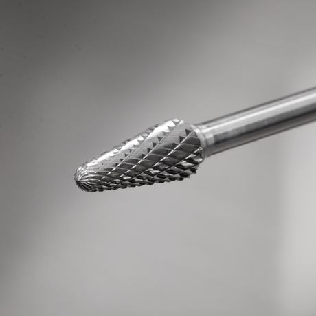 Sealey Tungsten Carbide Rotary Burr Extra Long Conical Ball SDB06XL