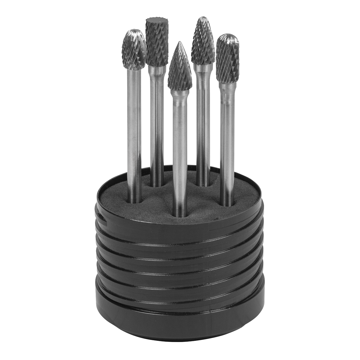 Sealey | Tungsten Carbide Rotary Burr Set Extra-Long 5pc - SDBK5XL