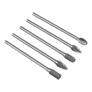 Sealey | Tungsten Carbide Rotary Burr Set Extra-Long 5pc - SDBK5XL