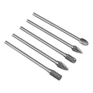 Sealey | Tungsten Carbide Rotary Burr Set Extra-Long 5pc - SDBK5XL