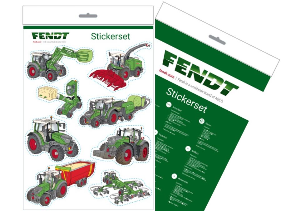 Fendt Kids Sticker Set – DIN A4 | X991022146000
