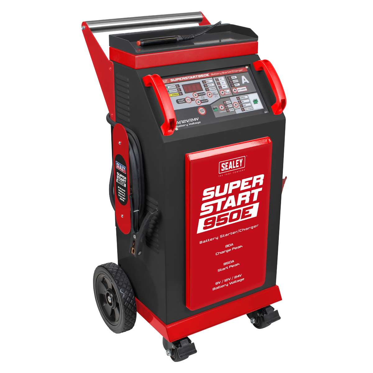 Sealey | 6/12/24V Battery Starter/Charger 950A - SUPERSTART950E