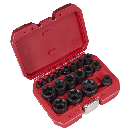 External TRX-P* Socket Set 19pc - SX097