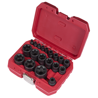 Sealey | External TRX-P* Socket Set 19pc - SX097