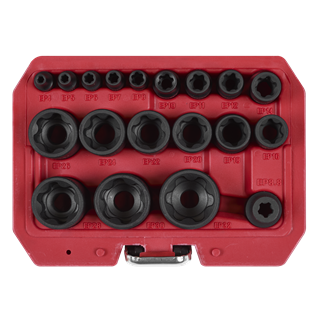 Sealey | External TRX-P* Socket Set 19pc - SX097