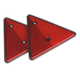 Rear Reflective Red Triangle Pack of 2 - TB17 - Farming Parts