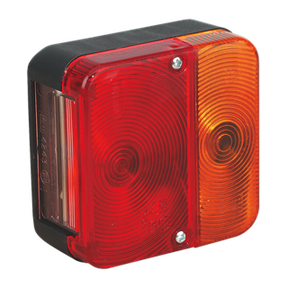 Rear Square Lamp Cluster 12V with Bulbs - TB18 - Farming Parts