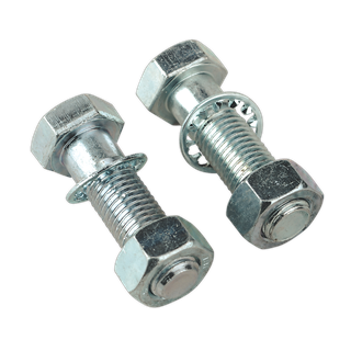 Tow-Ball Bolts & Nuts M16 x 55mm Pack of 2 - TB27 - Farming Parts