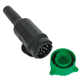 Towing Plug 13-Pin Euro Plastic 12V - TB53 - Farming Parts