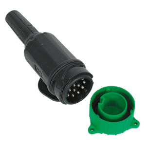 Towing Plug 13-Pin Euro Plastic 12V - TB53 - Farming Parts