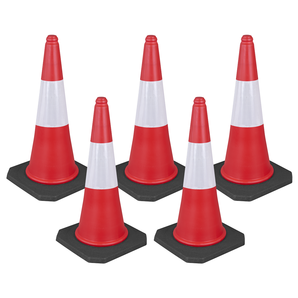 Sealey | Traffic Cone 75cm - Pack of 5 - TFC05