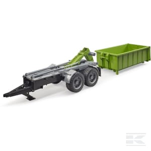 Hooklift Trailer – 1:16 Scale, Durable & Playable Transport Model | U02035