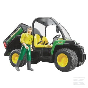 John Deere Gator 855D with Driver – 1:16 Scale, Durable & Playable Farm Model | U02490