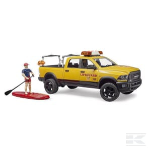 RAM 2500 Power Wagon Life Guard with figure and Stand Up Paddle - U02506