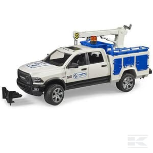 RAM 2500 Service truck with rotating beacon light - U02509