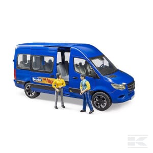 MB Sprinter Transfer with Driver & Passenger – 1:16 Scale Minibus Model | U02670