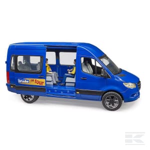 MB Sprinter Transfer with Driver & Passenger – 1:16 Scale Minibus Model | U02670