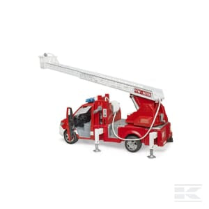 MB Sprinter Fire engine with ladder, waterpump and Light + Sound Module - U02673