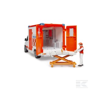 MB Sprinter Ambulance with driver and Light + Sound Module - U02676