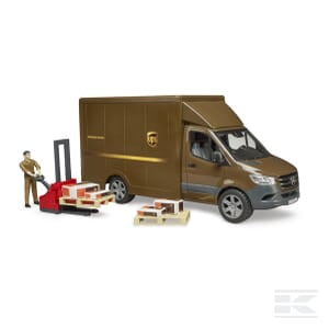 MB Sprinter UPS with driver and accessories -U02678