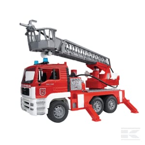 Fire Engine with Ladder & Sound Module – 1:16 Scale, Playable & Interactive Model | U02771