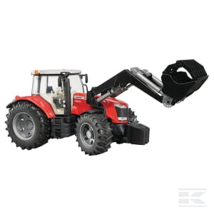 Massey Ferguson 7624 with Front Loader – 1:16 Scale, Durable & Playable Model | U03047