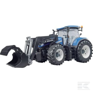 New Holland T7.315 with Front Loader – 1:16 Scale, Durable & Playable | U03121